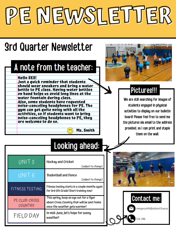 PE Newsletter