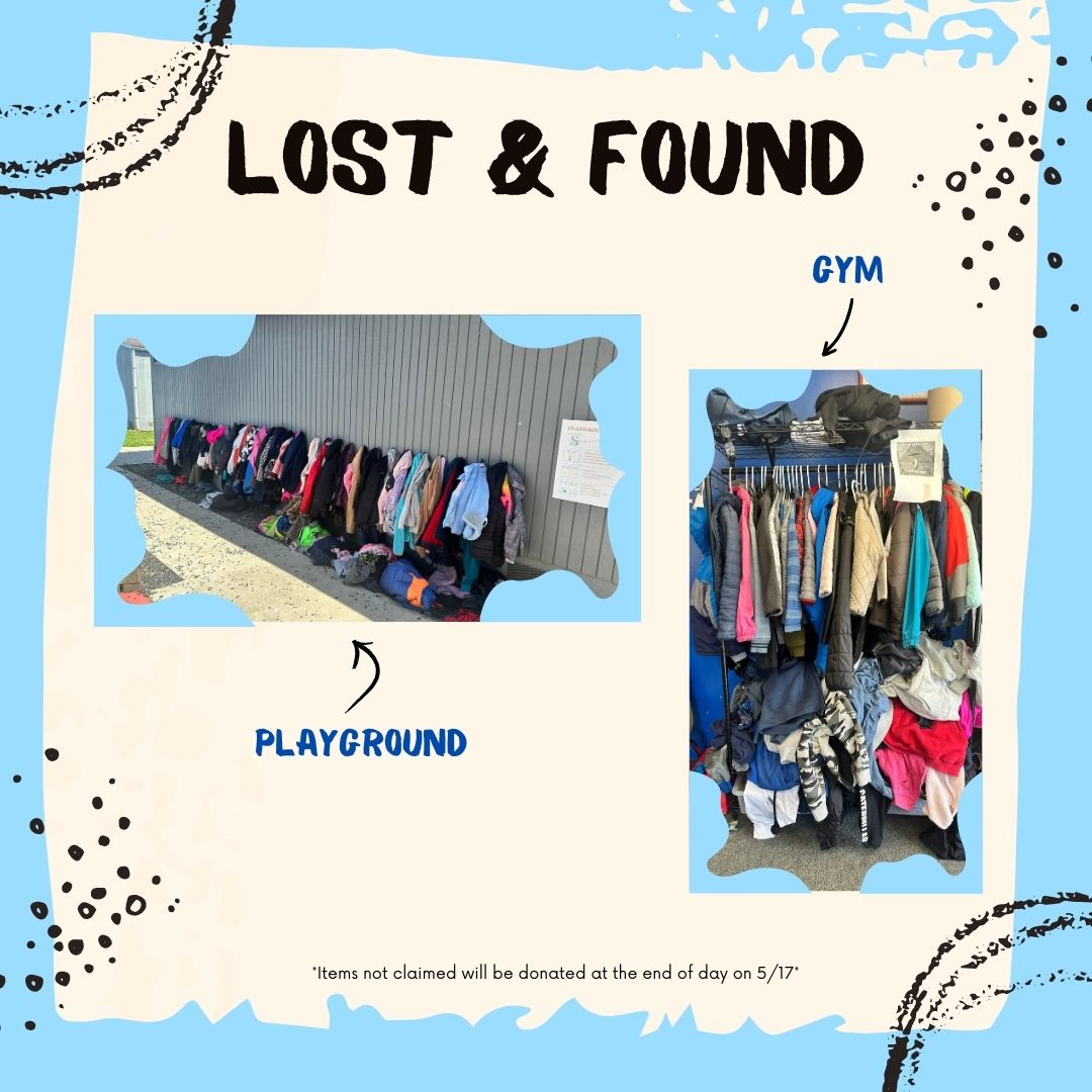 Please take a look in our LOST & FOUND