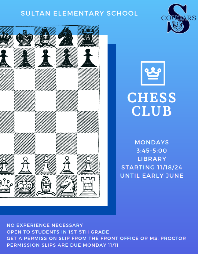 Chess Club Flyer