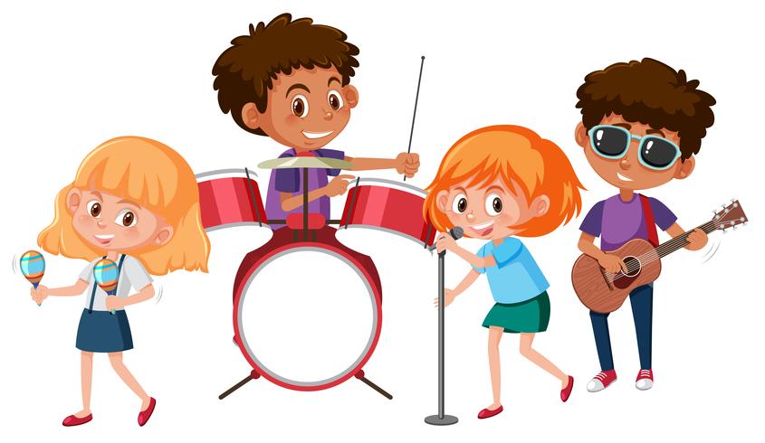 Kids with instruments