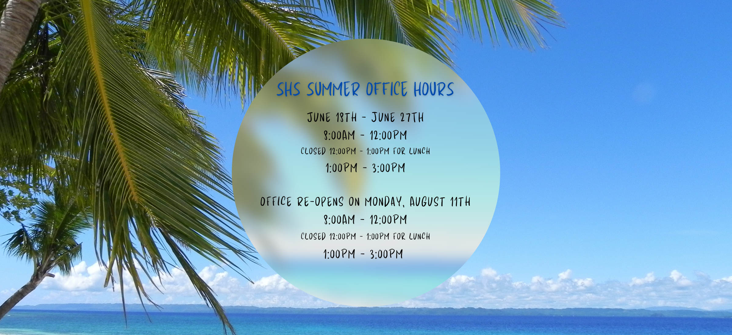Summer Hours