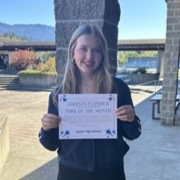 September Student of the Month