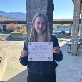 September Student of the Month