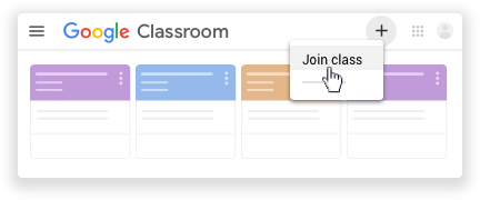 google classroom screenshot