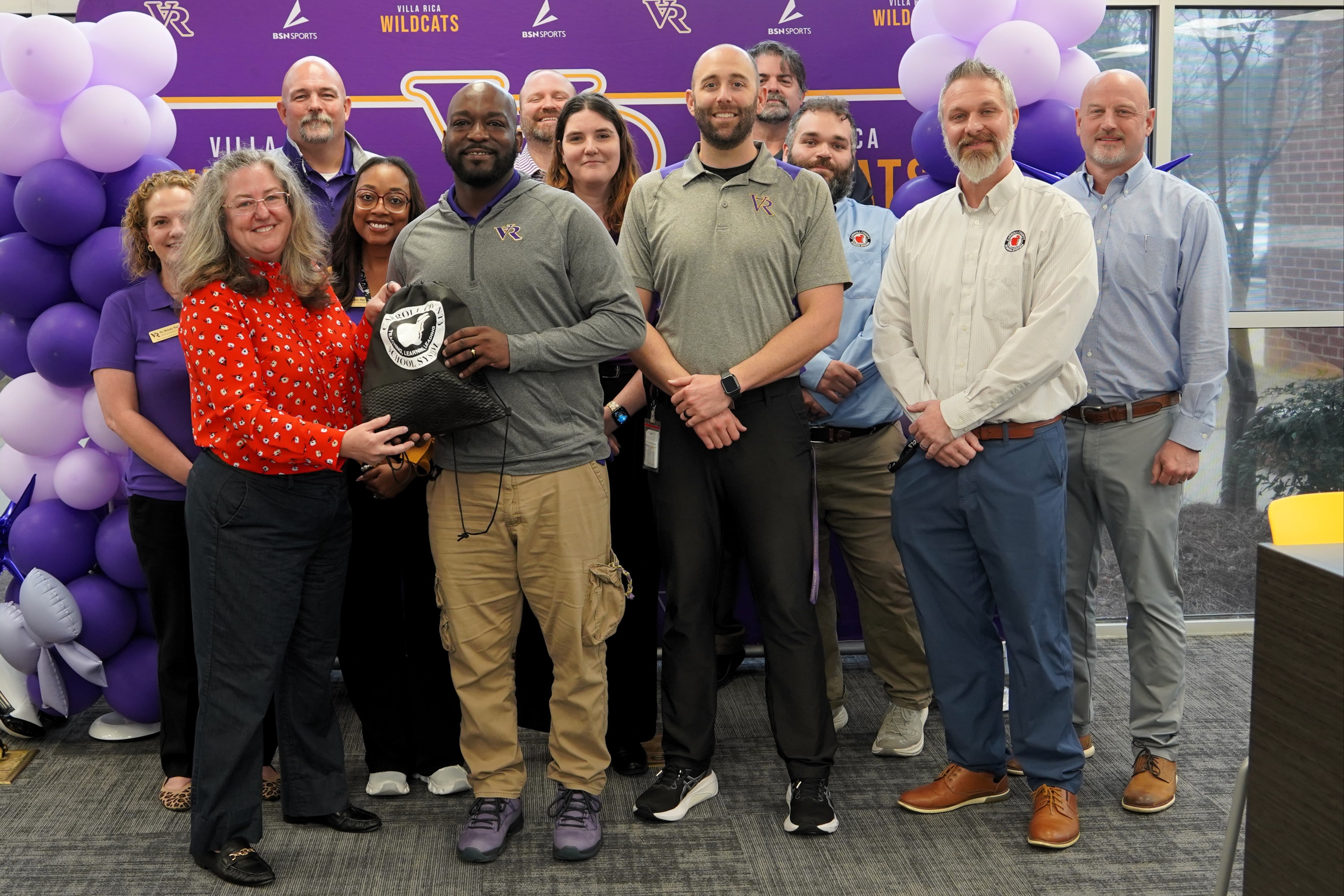 Brendon Dobbs accepts the 24strong award for January 2026