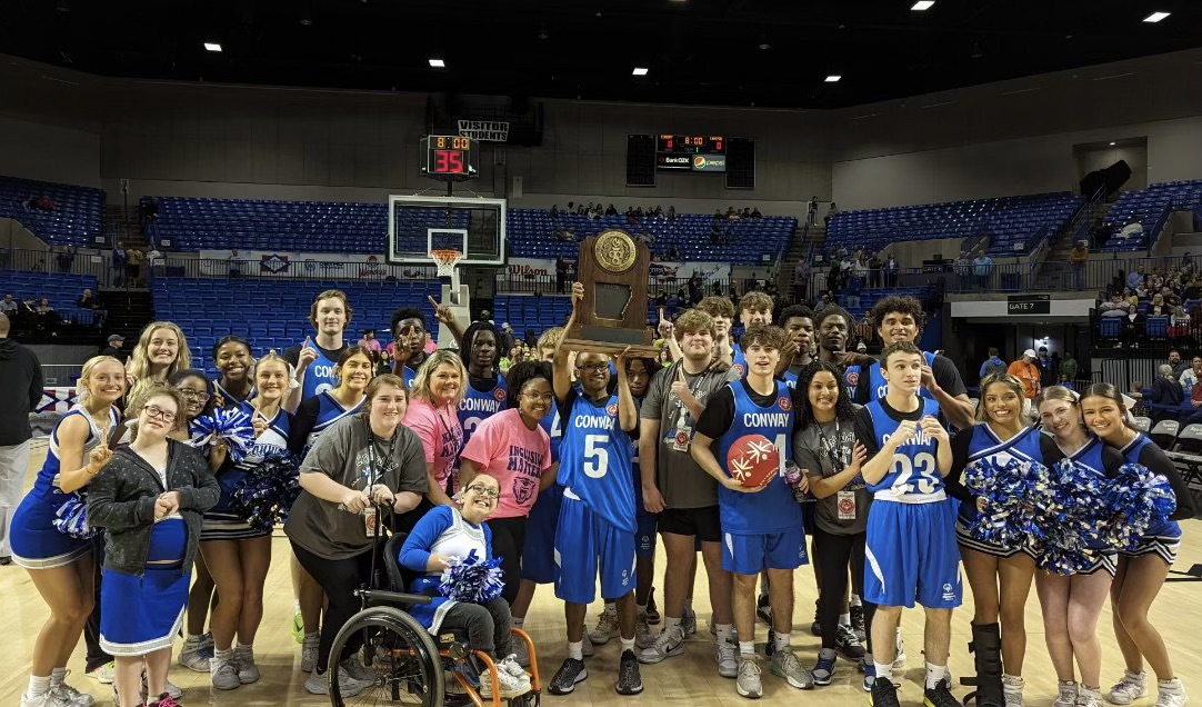 Conway High School Unified Special Olympics Basketball team wins State Championship  2024