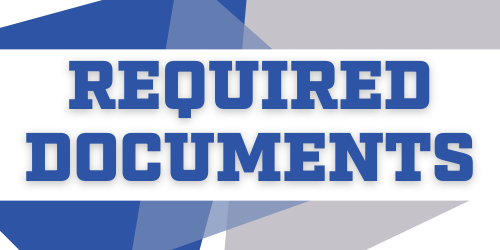 Required Documents button, click here for list