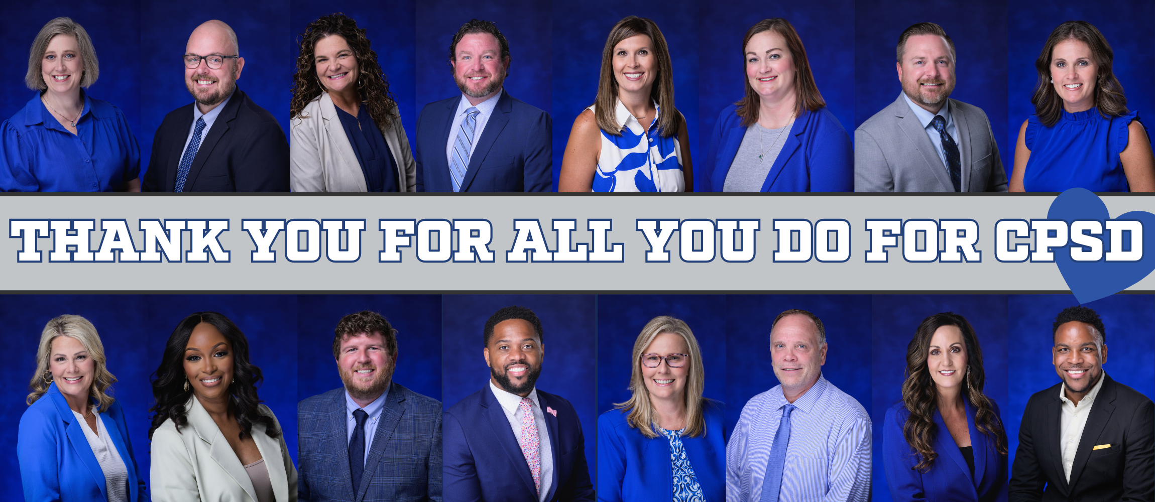 Prinicpal Month Banner. All Principals are featured, 