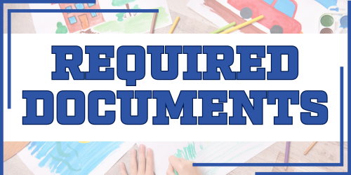 Required Documents button, click here for list