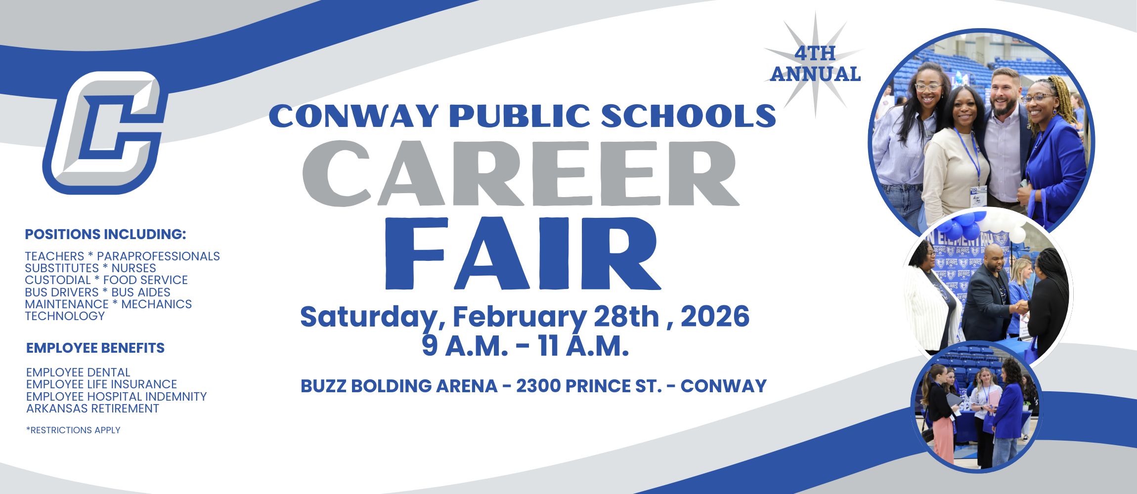 Career fair flyer