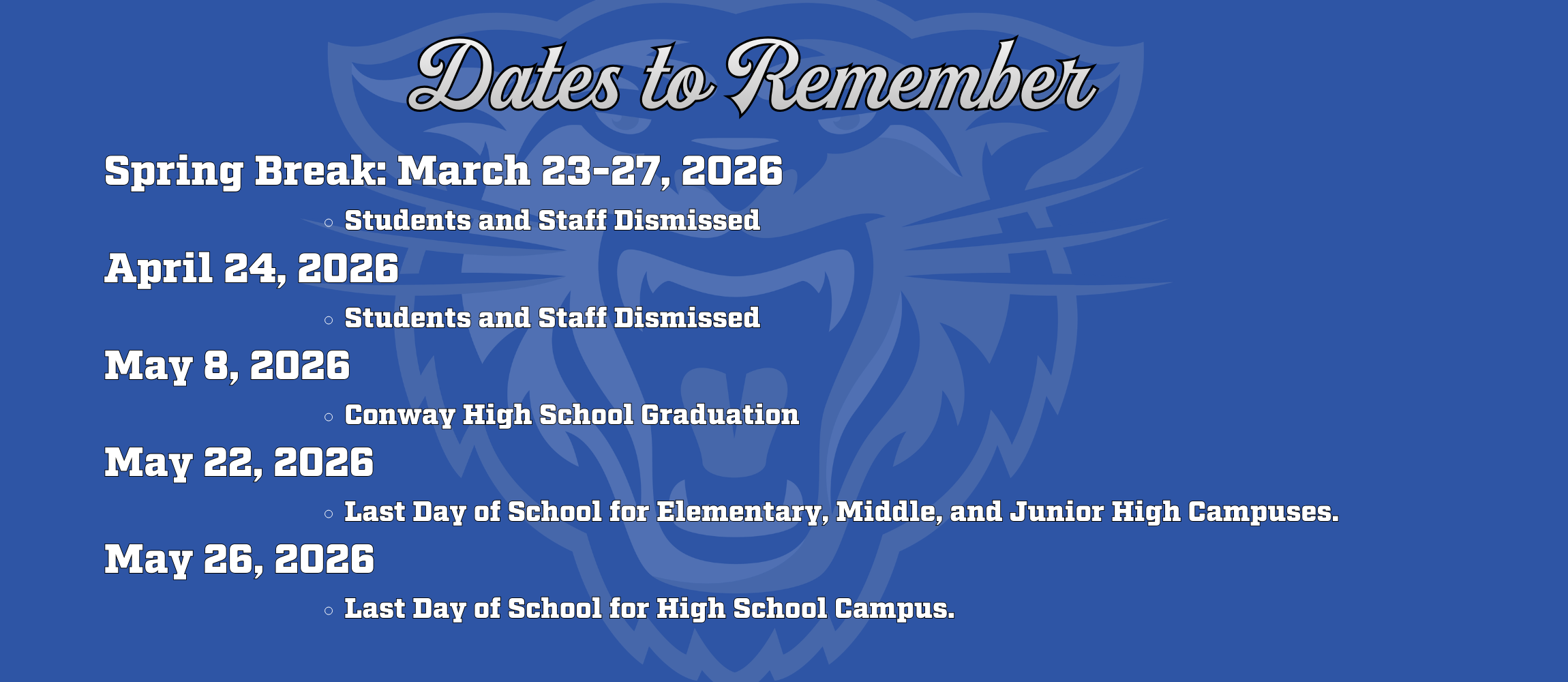 dates to remember graphic