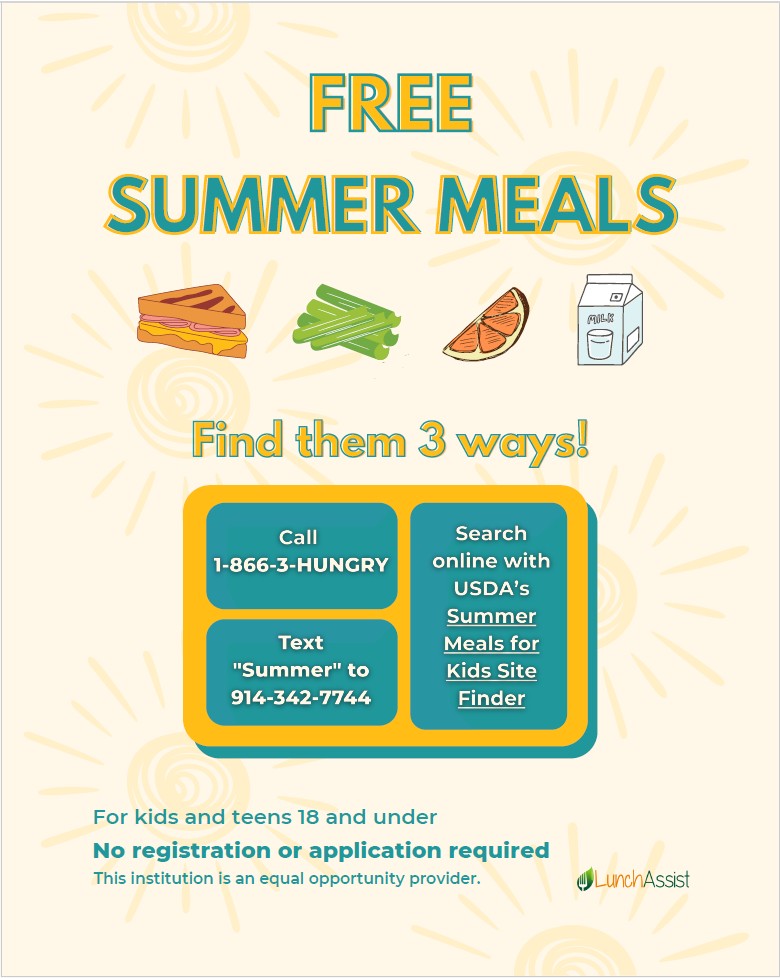 summer meals flyer english