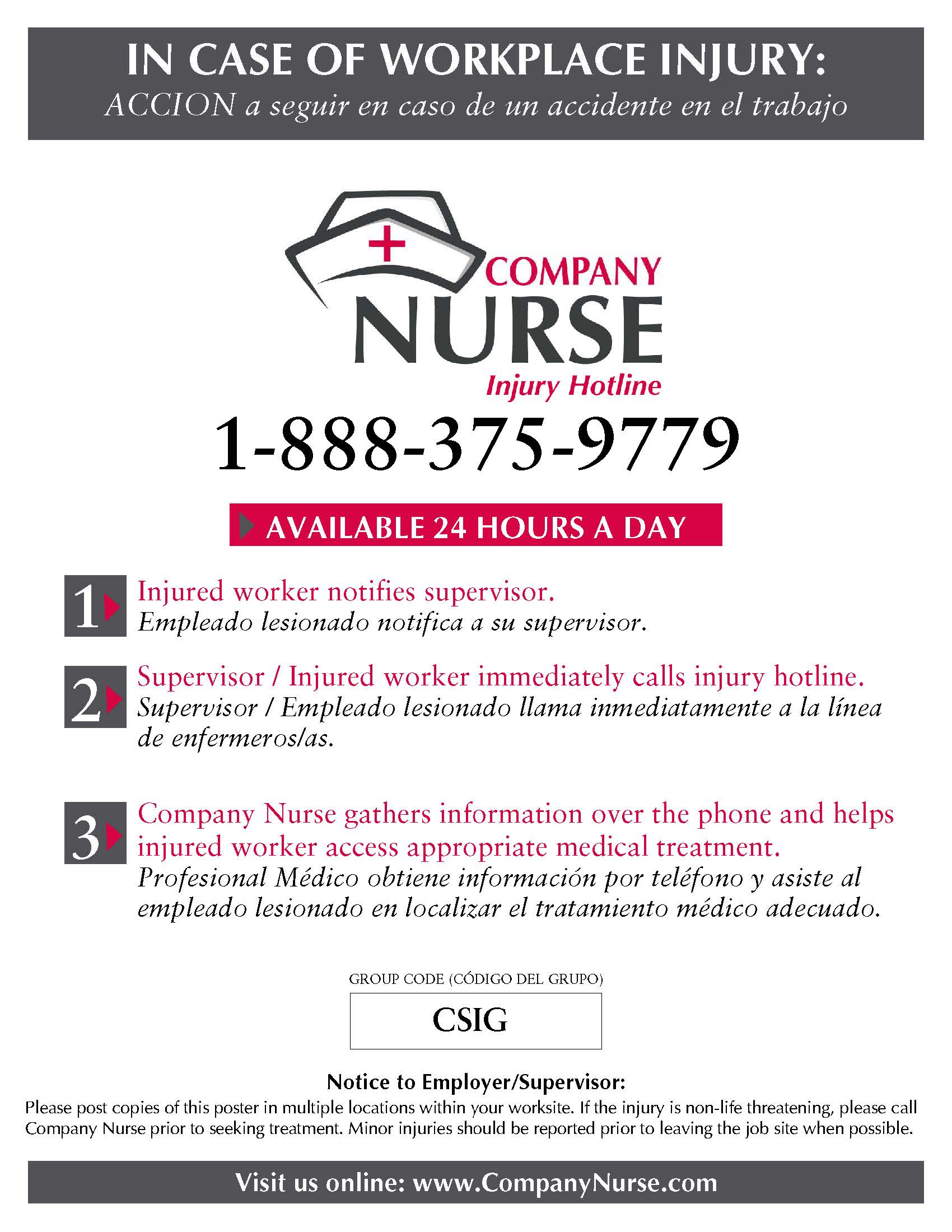 Company Nurse