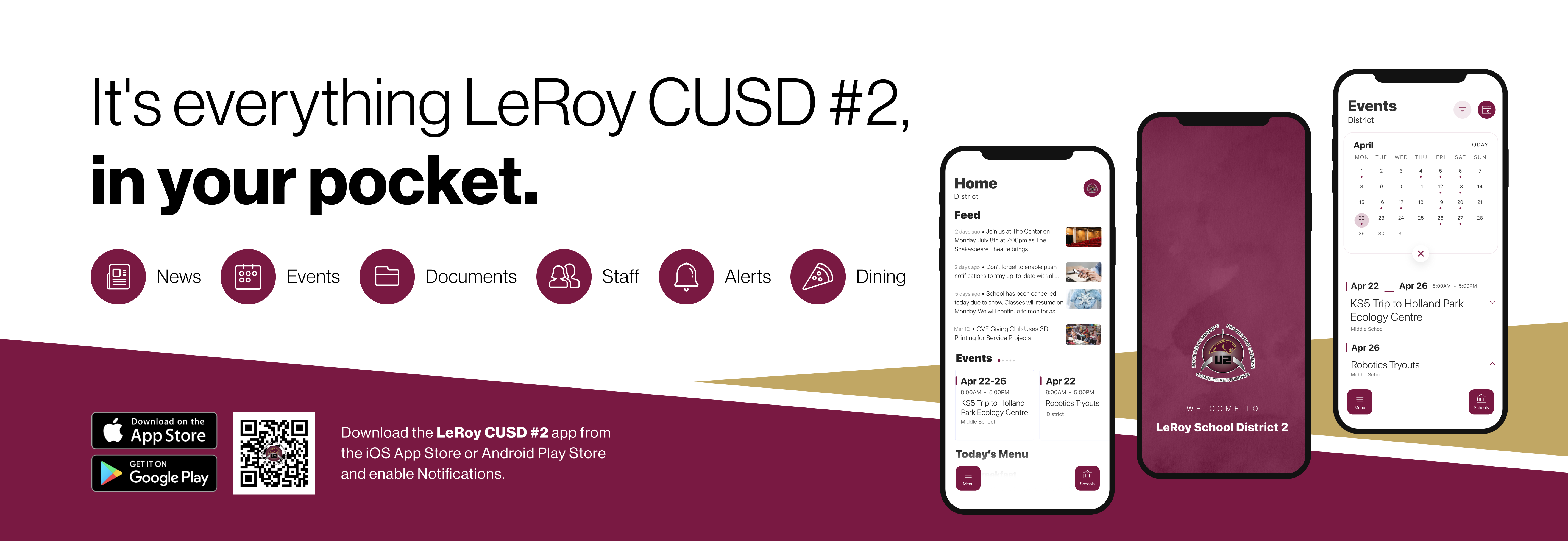 It's everything LeRoy CUSD #2 in your pocket.