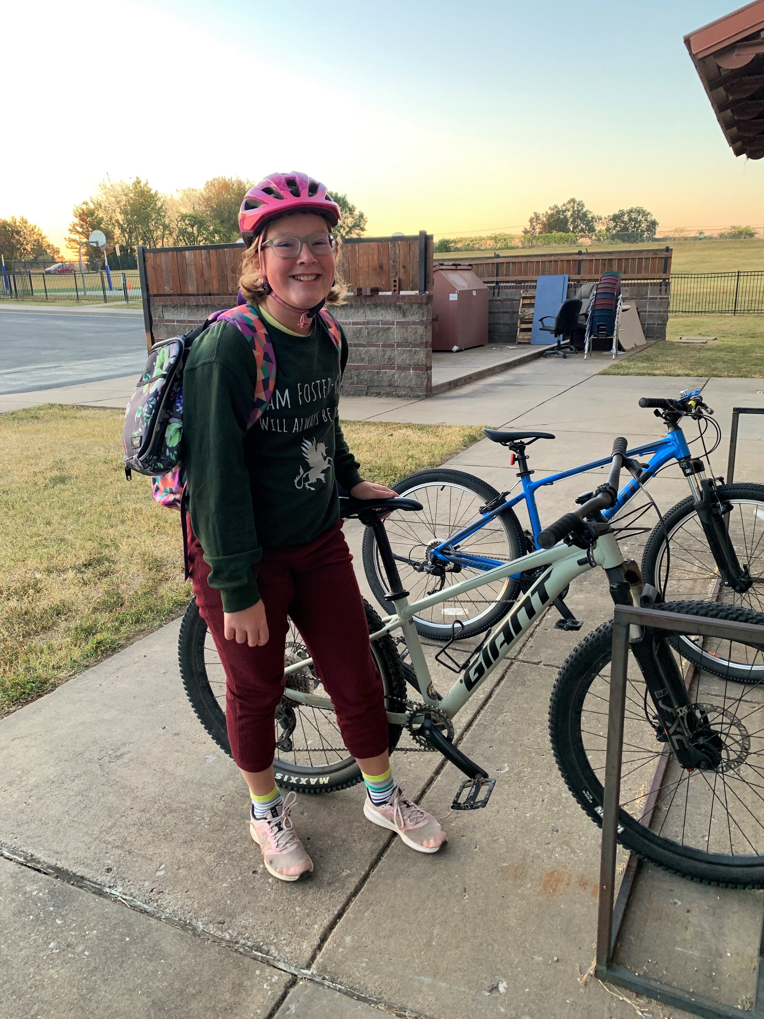 Holt Student Biking