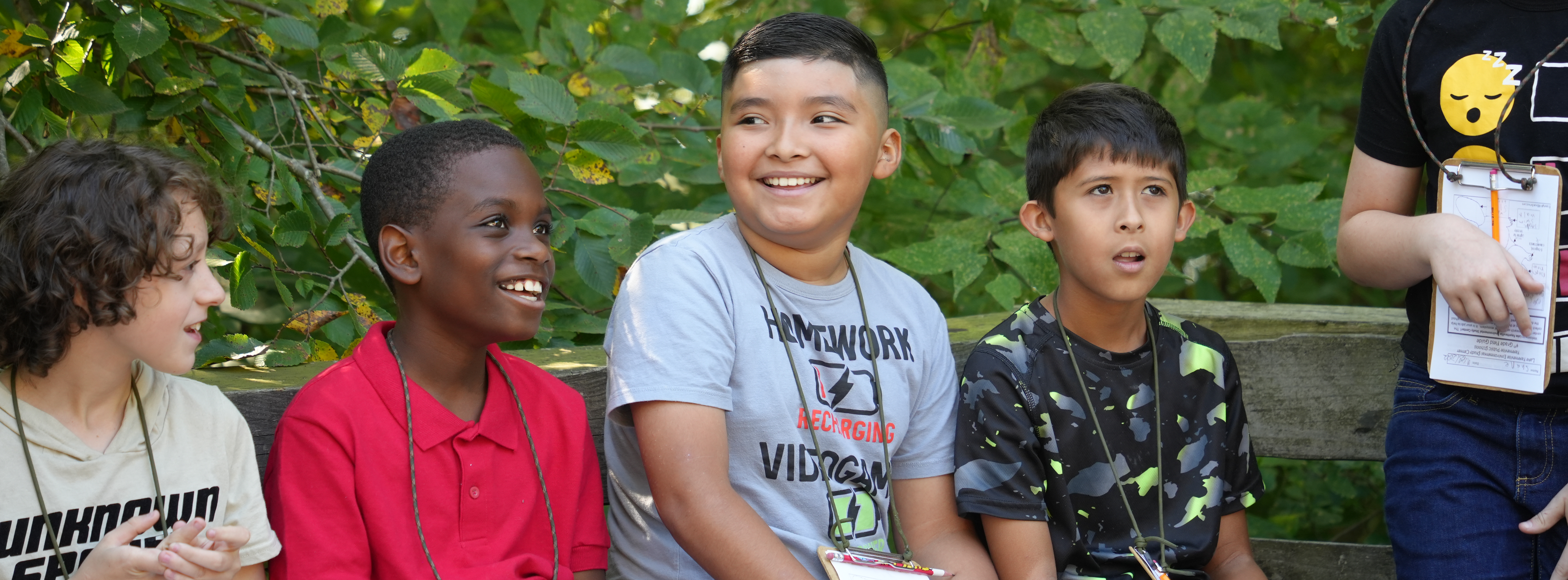 Students at Fayetteville Environmental Center
