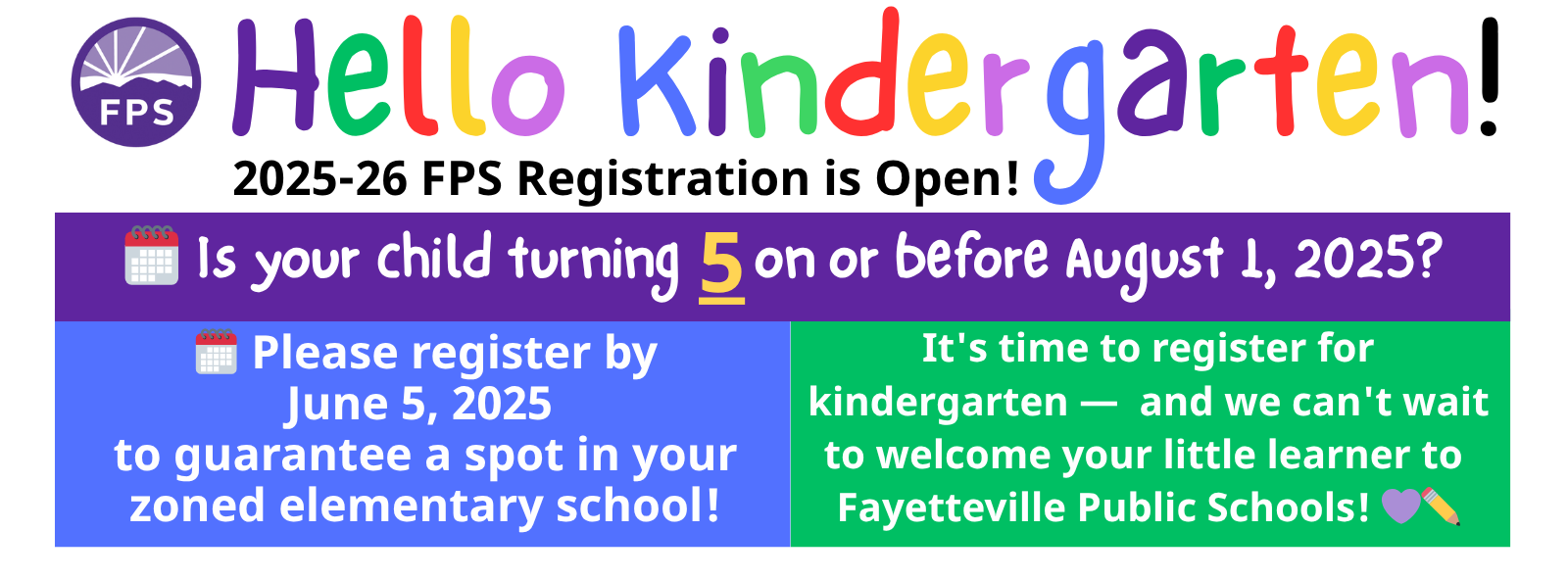 Hello Kindergarten!