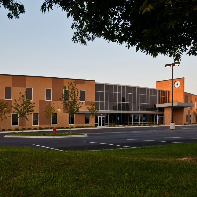 picture of church and school building