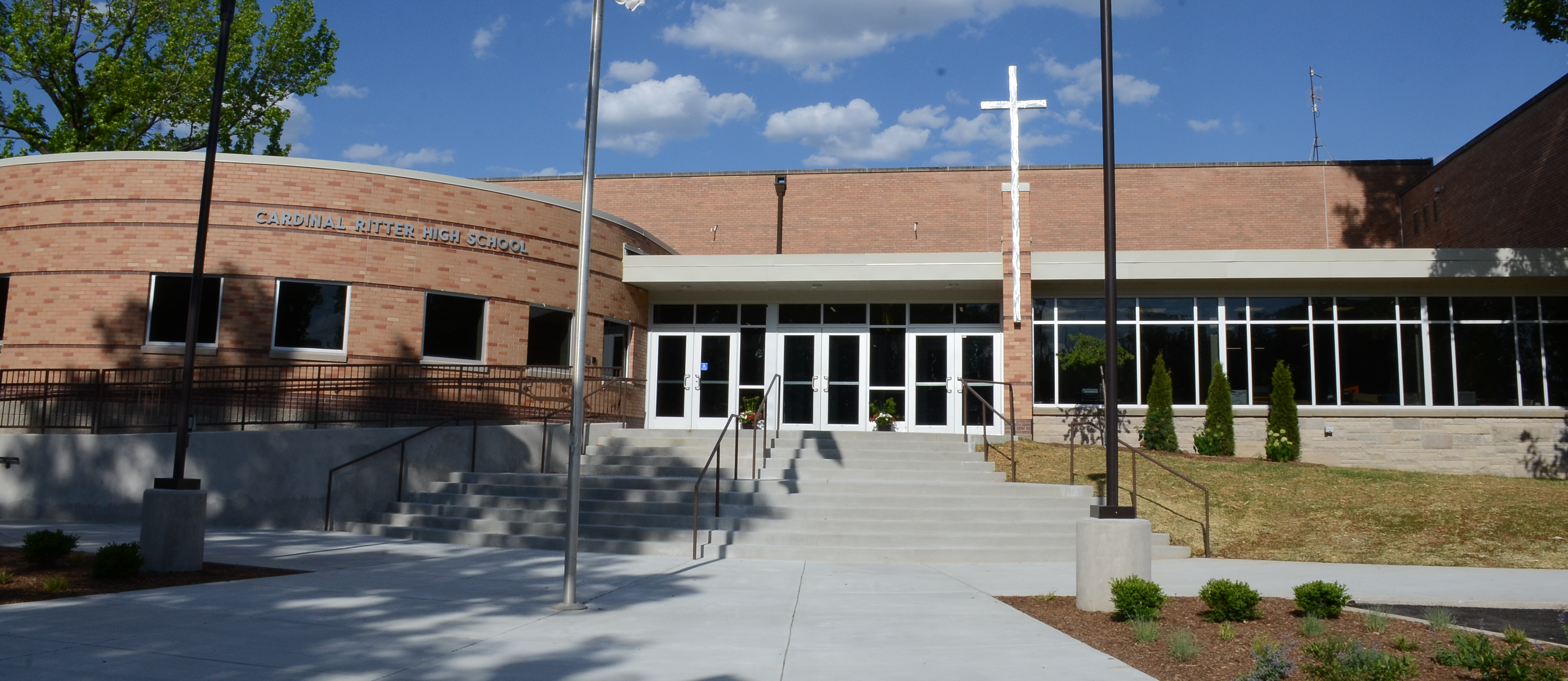 Cardinal Ritter High School Main Enterance