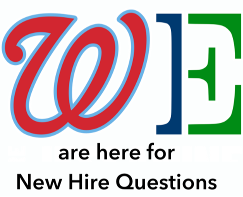 WE are here for new hire questions