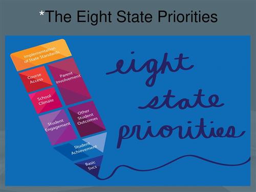 eight state priorities