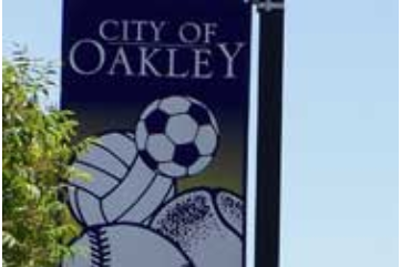 City of Oakley sign