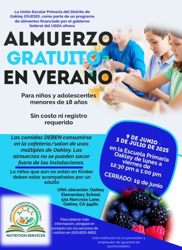 Summer Meals  - SPA2025