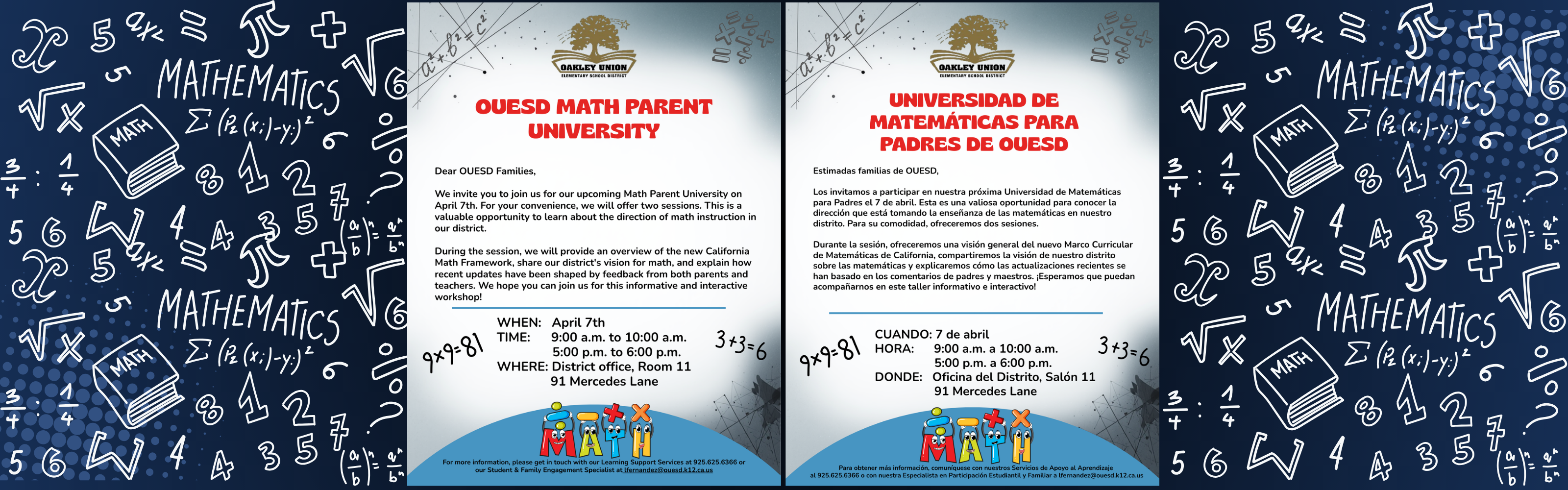 Math University Flyer