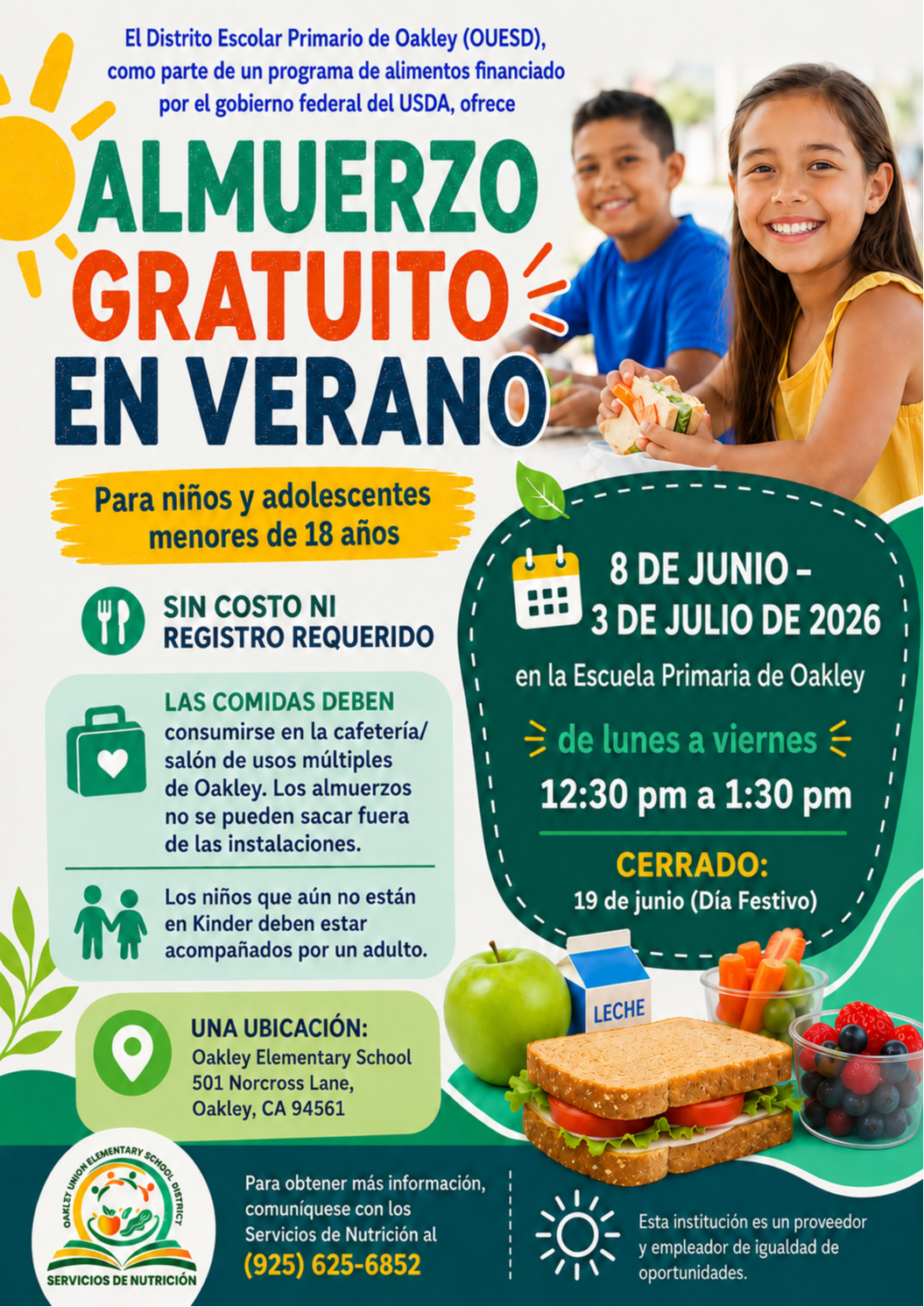 Summer Meals  - SPA2026