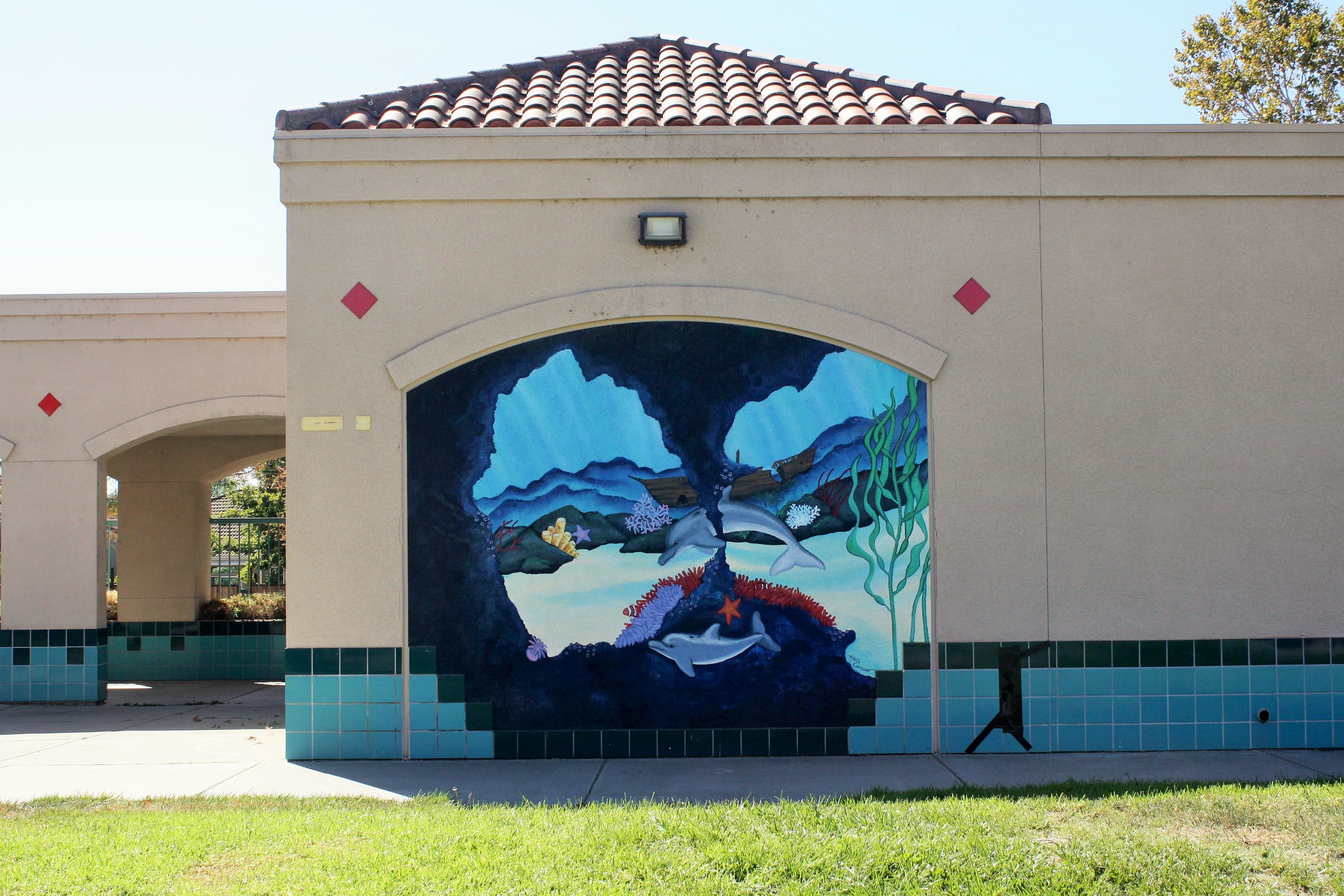 Dolphin Mural
