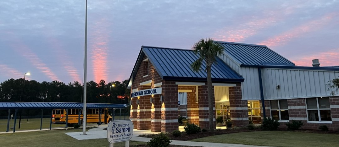 Sunrise at Sampit Elementary School