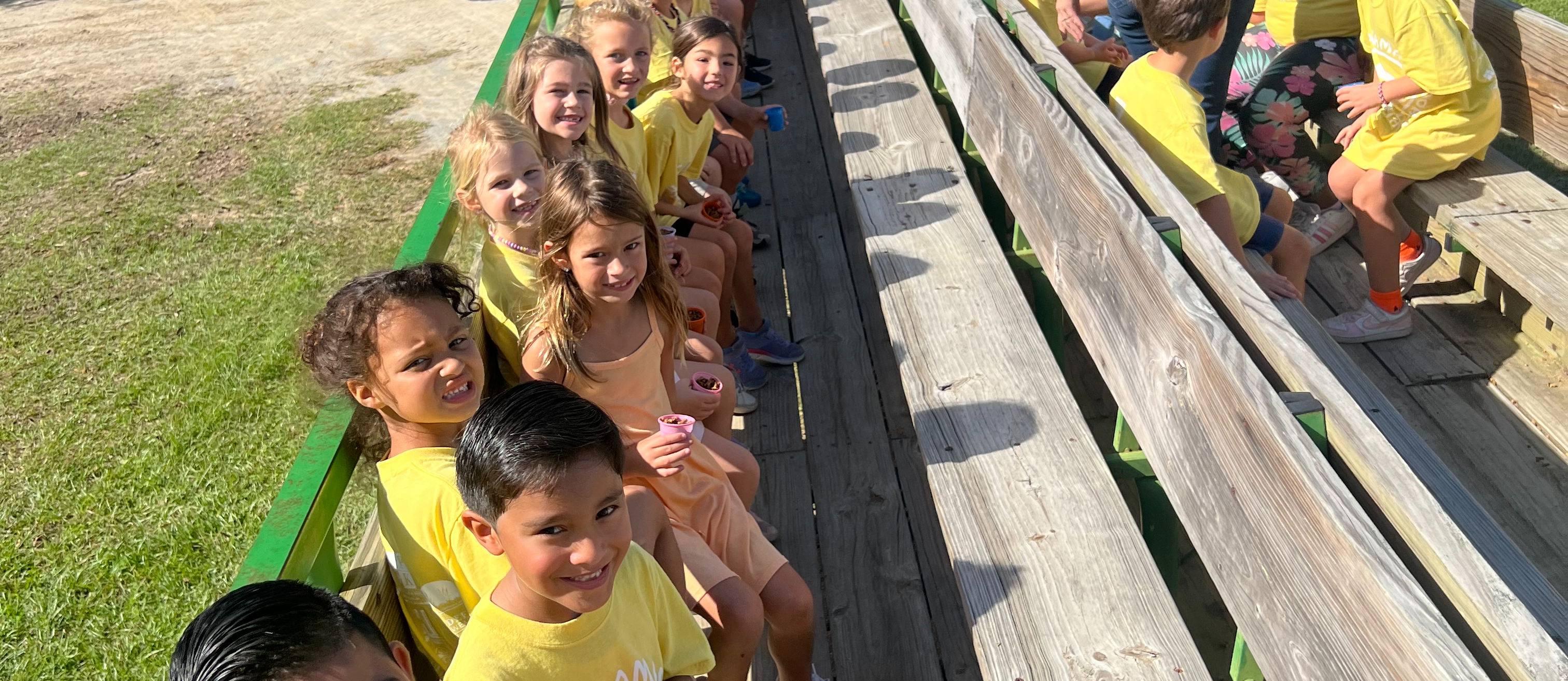 1st Grade Students on a Field Trip to Thompson Farm