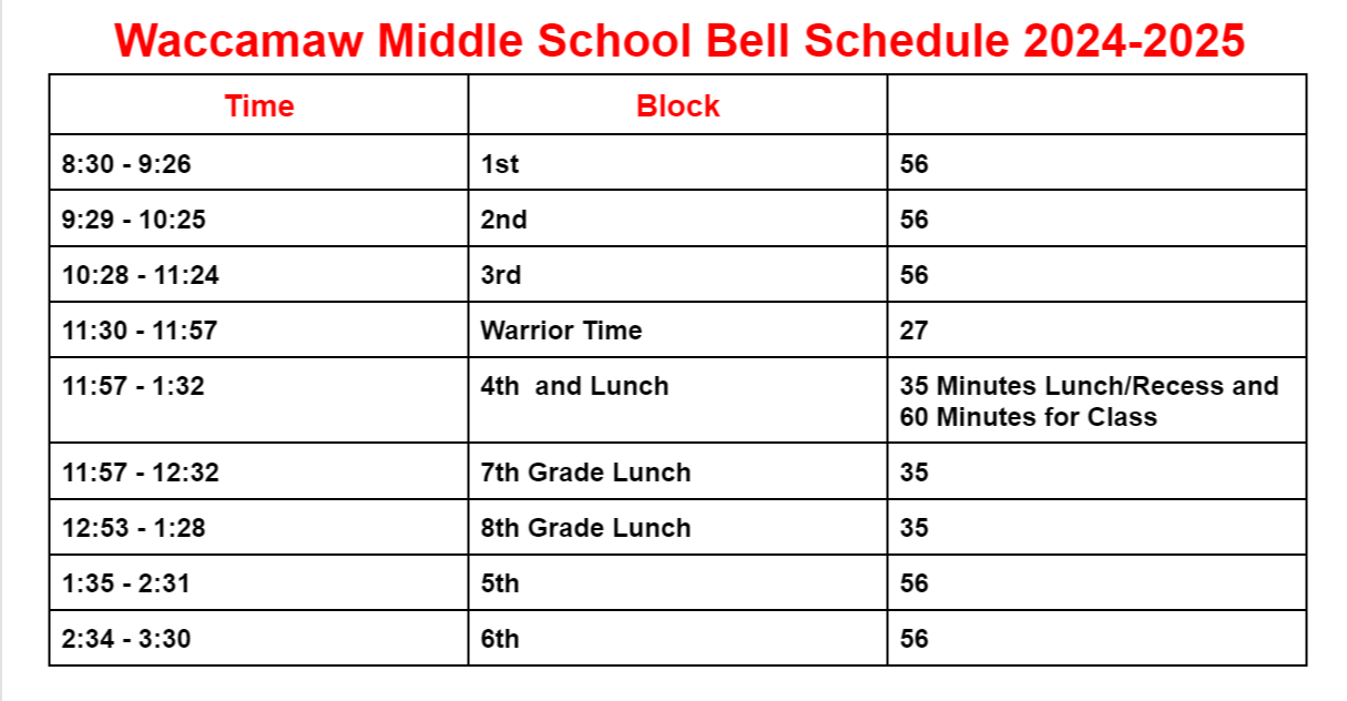 24-25 schedule