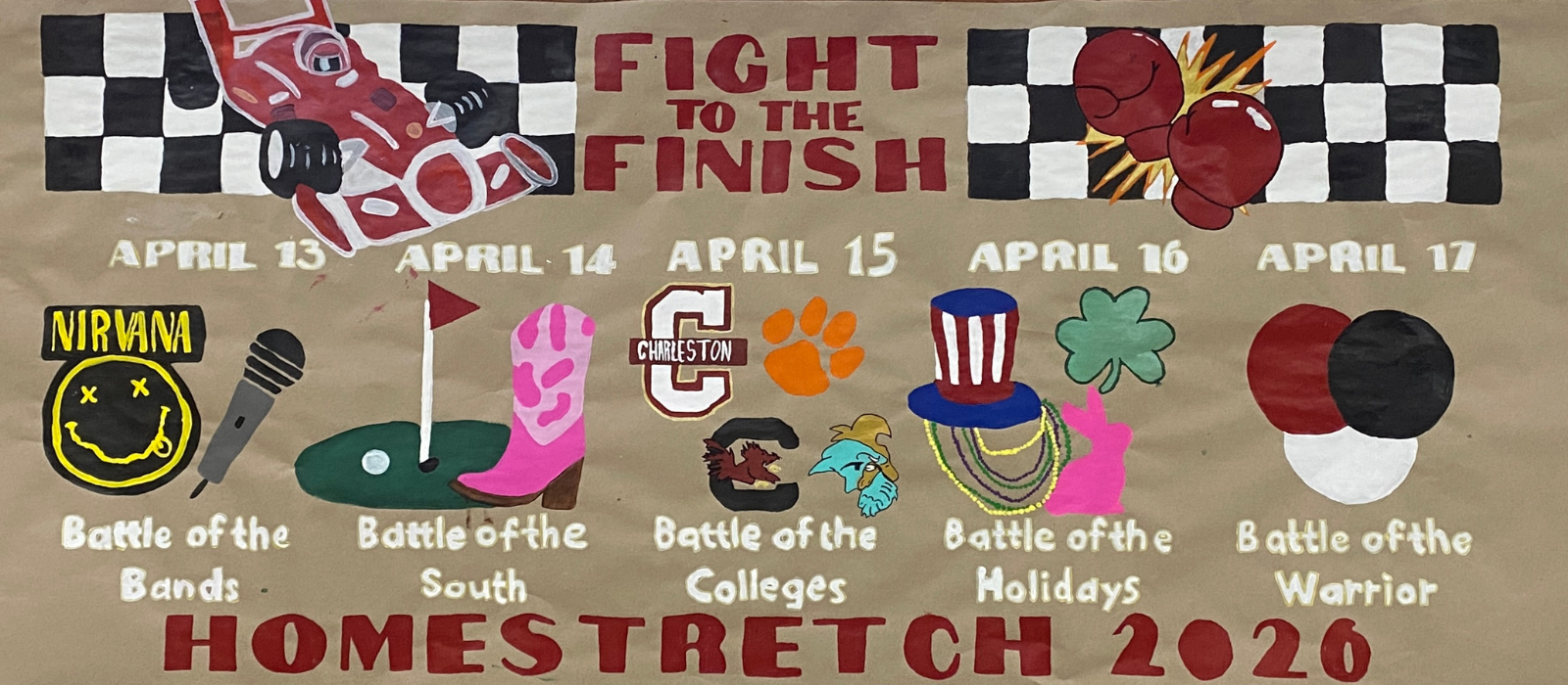 Homestretch Week Poster