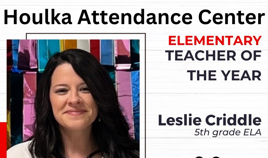 Leslie Criddle, Teacher of the Year