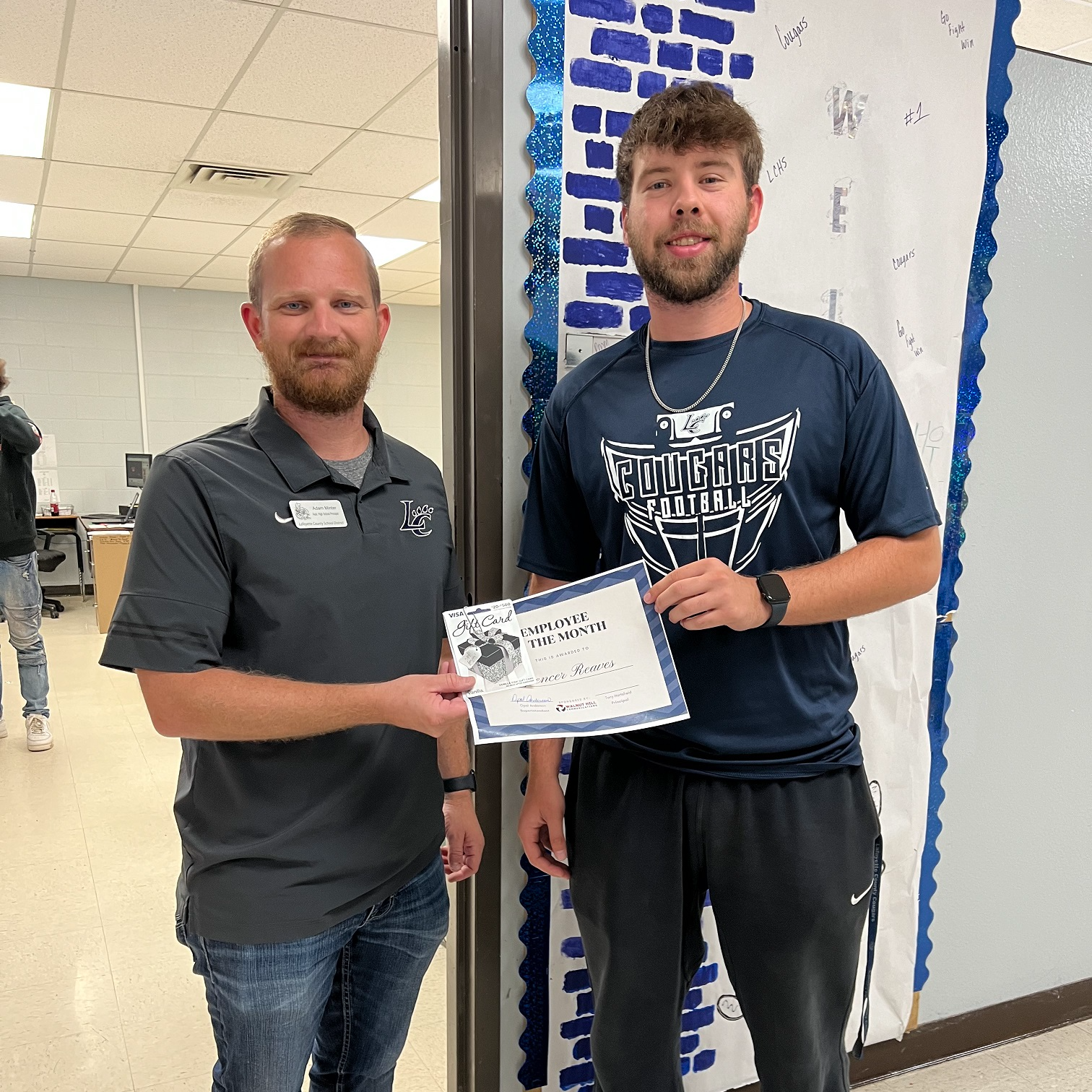 Spencer Reaves - Sept HS Staff of the Month