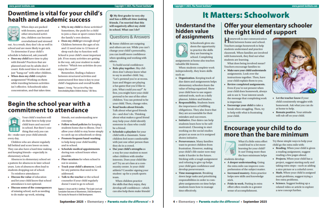 Sept Parent's Magazine