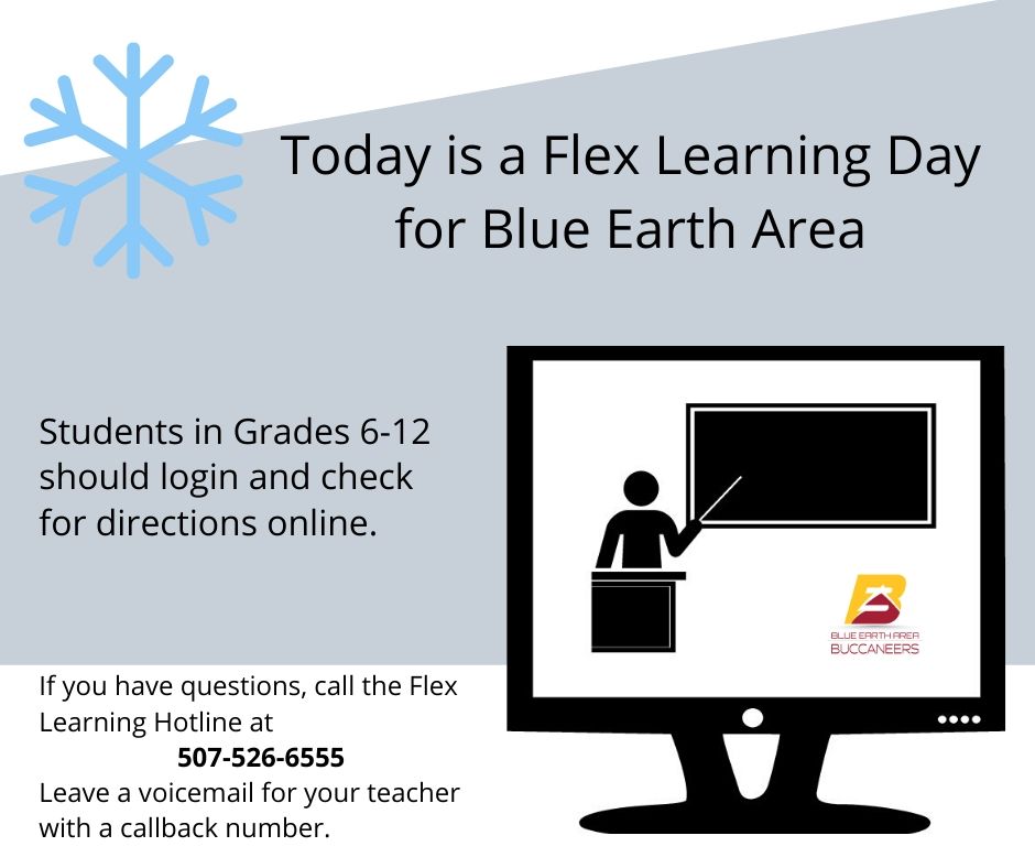 Flex learning days blue earth area school district