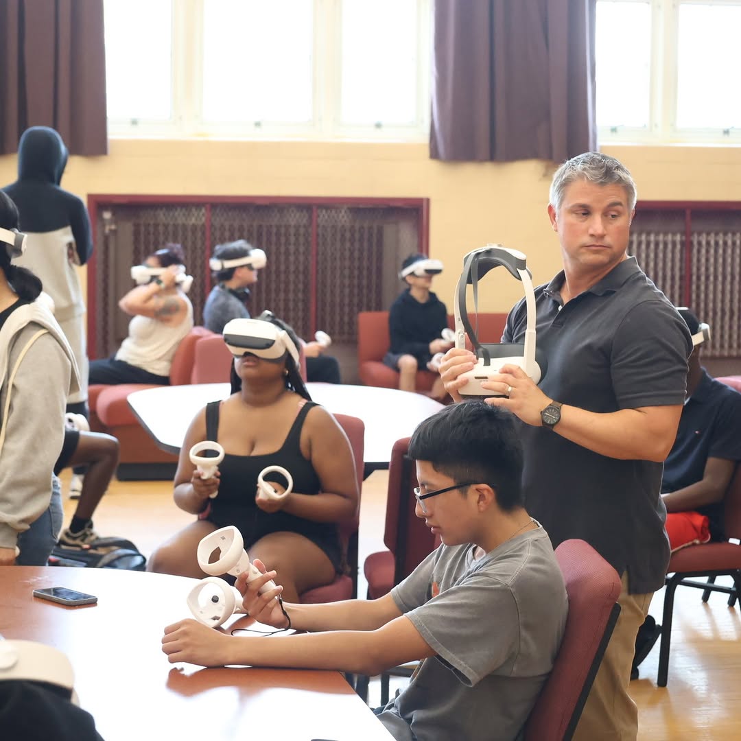 VR at Hillside High School