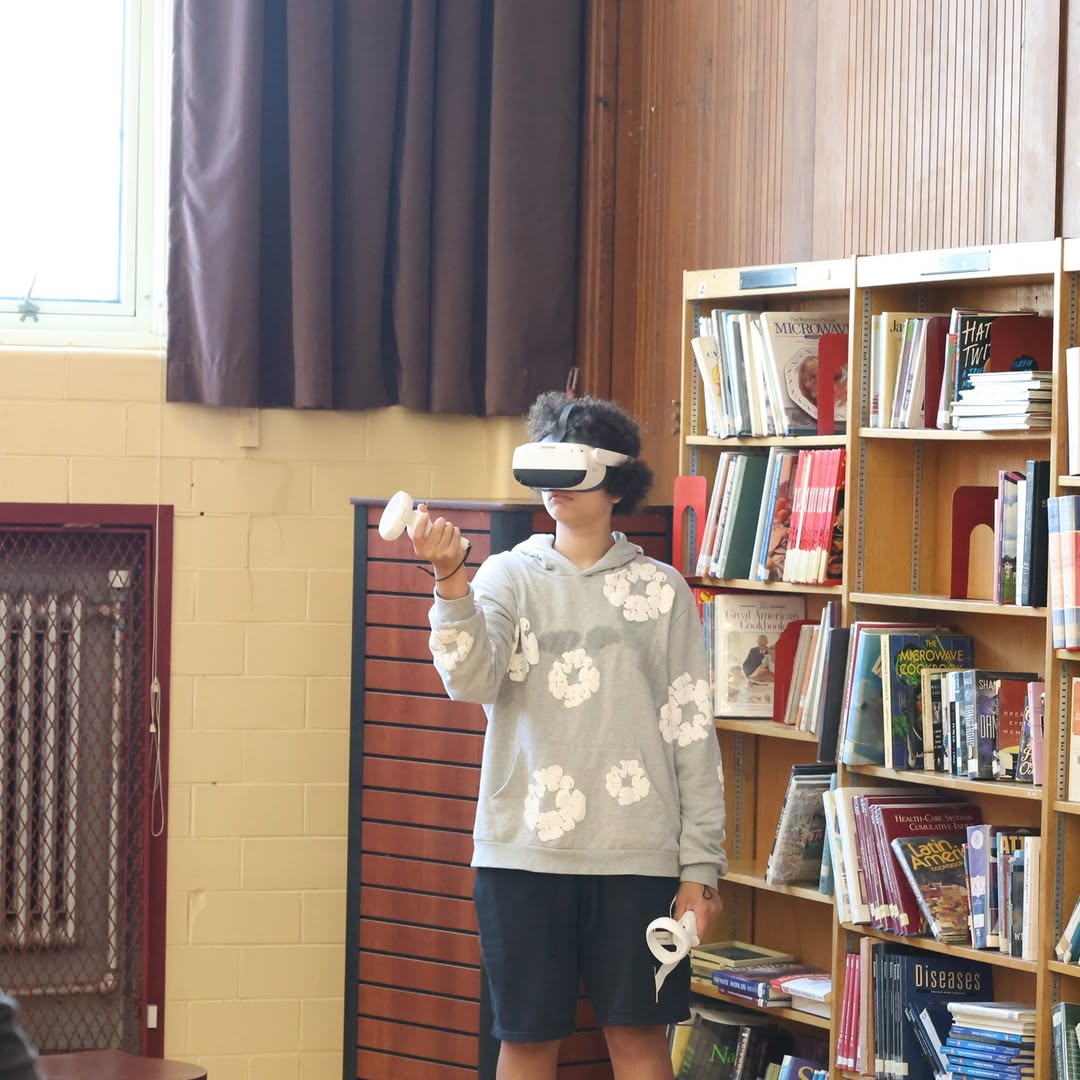 VR at Hillside High School