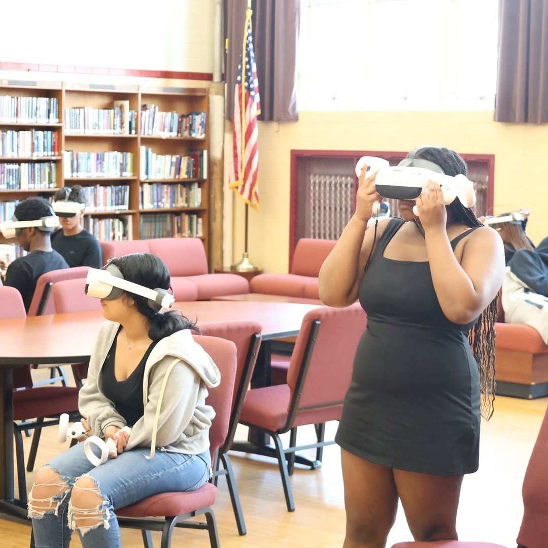 VR at Hillside High School