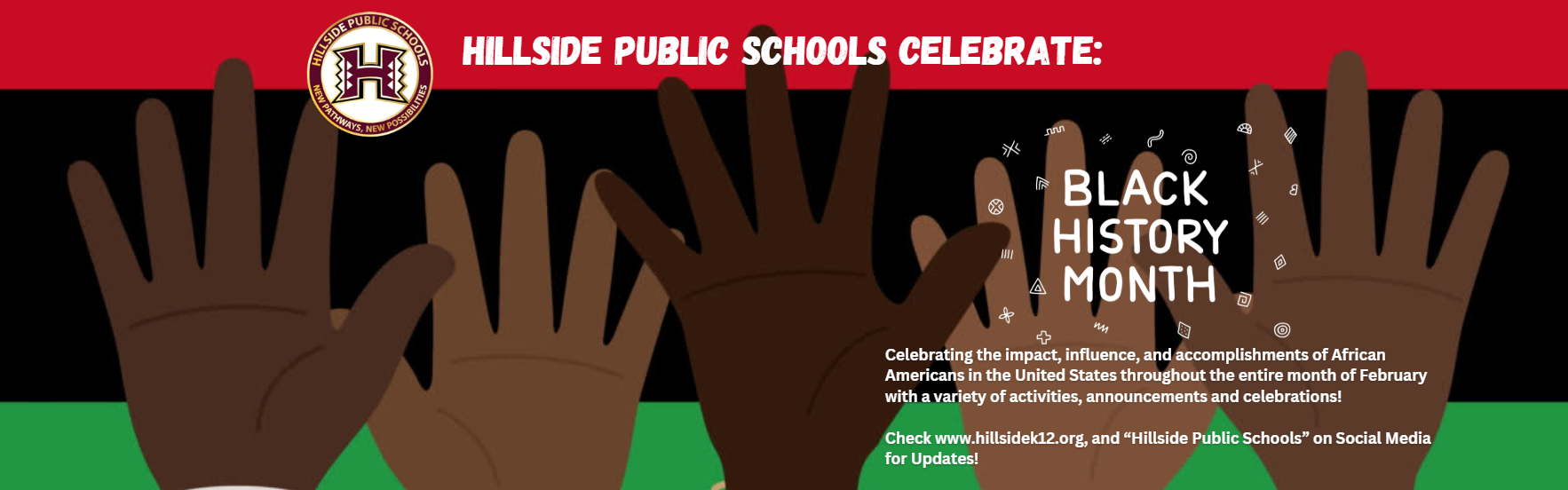 black history month banner