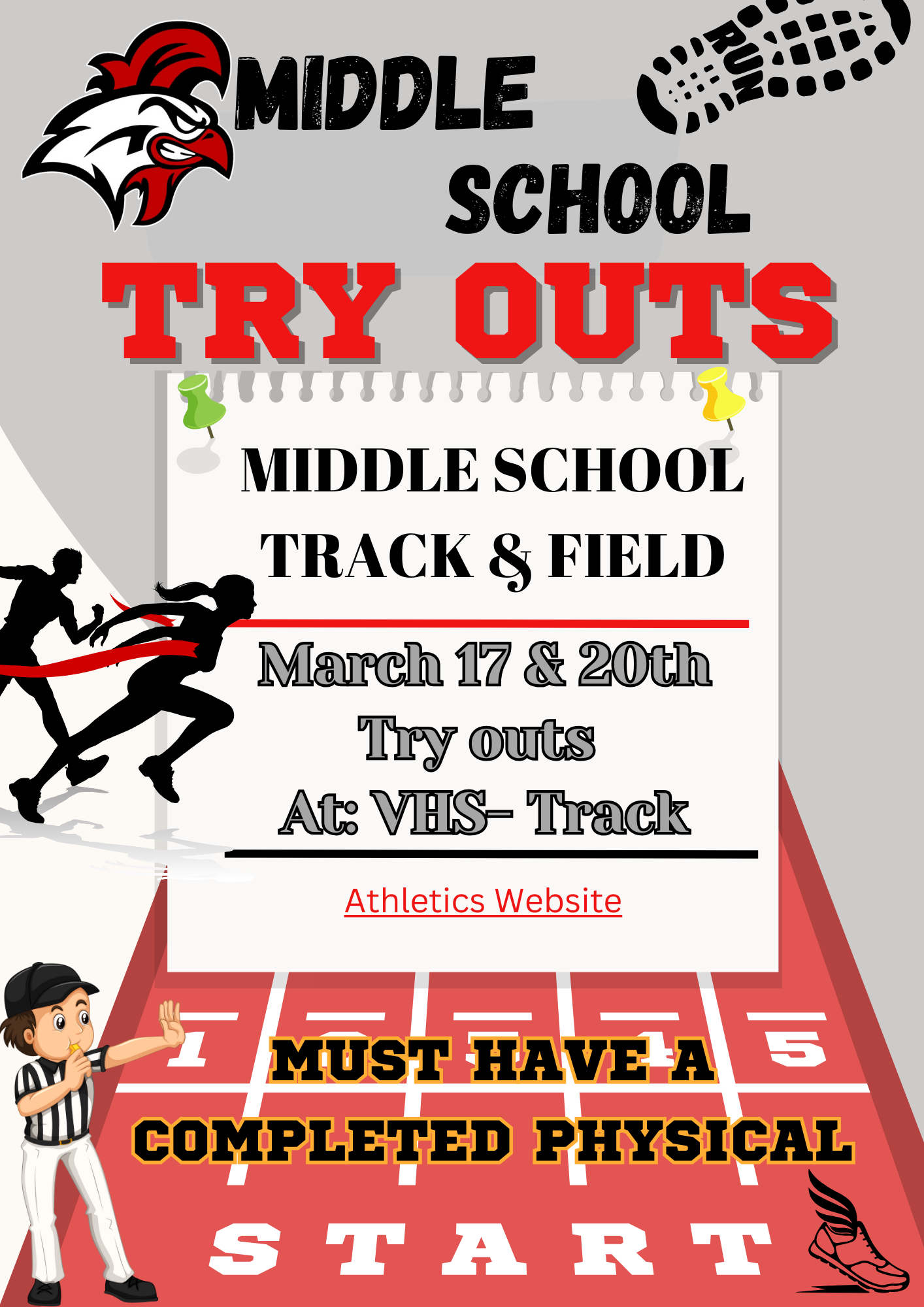 Middle School Try Outs