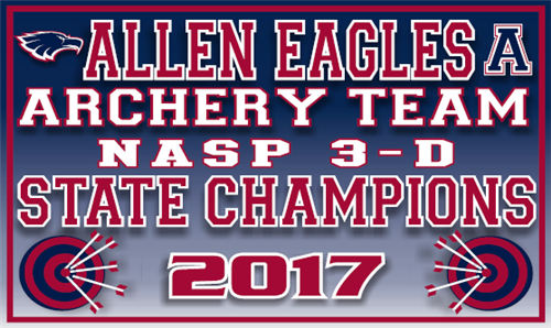 2017 archery championship banner