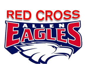 Red Cross Allen Eagles Logo