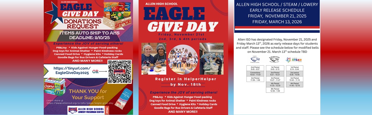 eagle give day