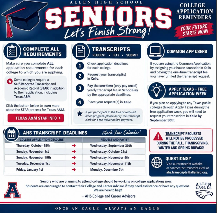 Seniors: Let's Finish Strong!