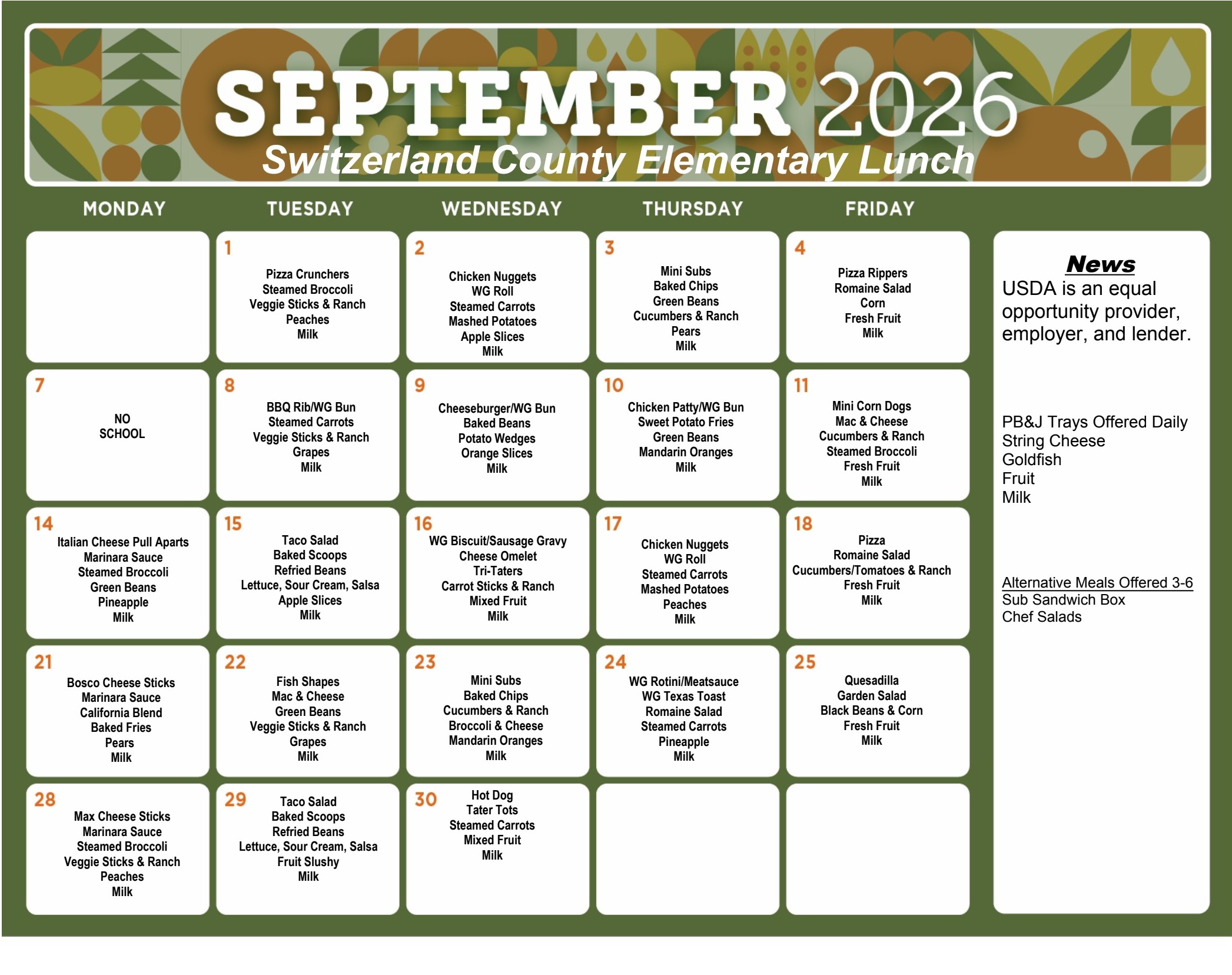 September Lunch