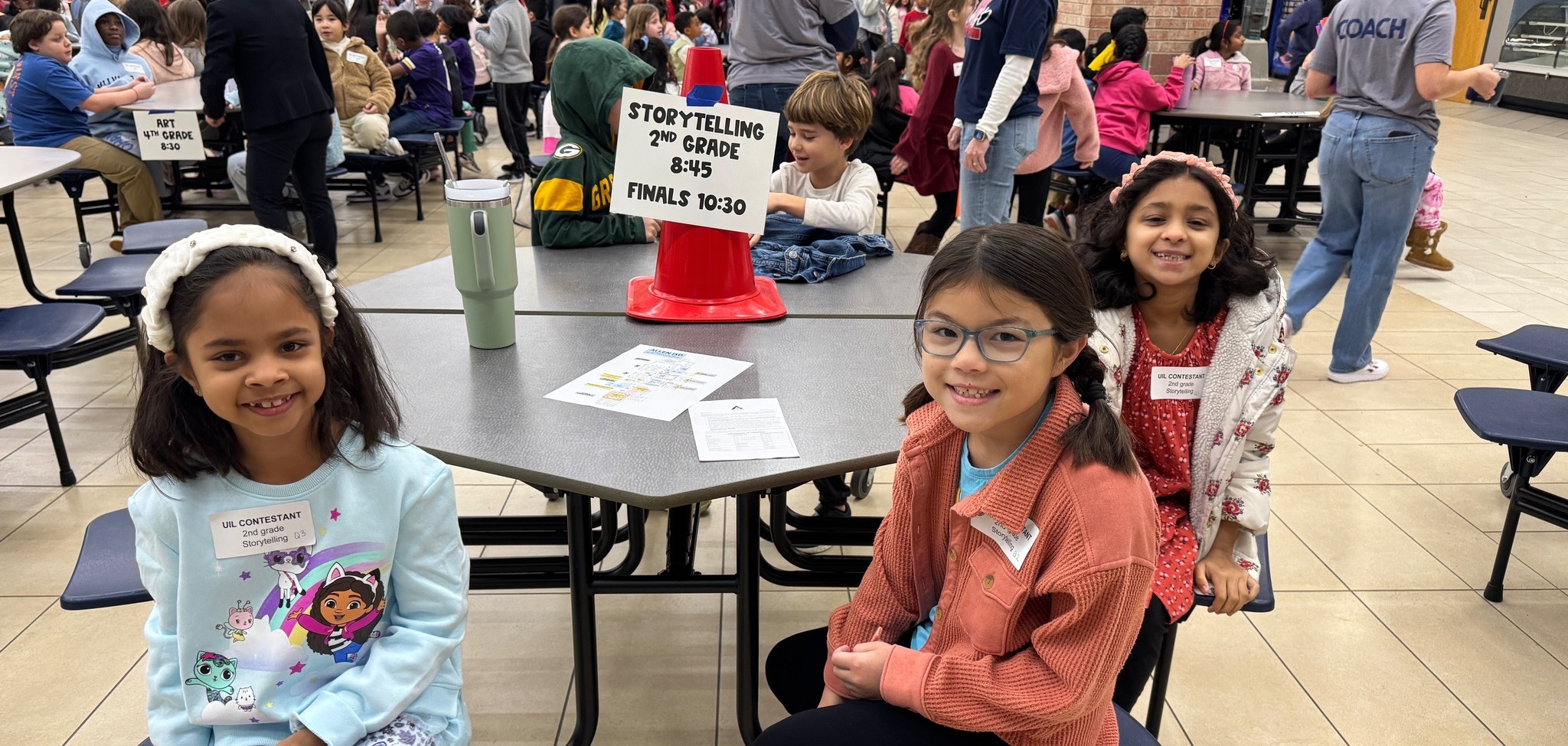 students at UIL competition