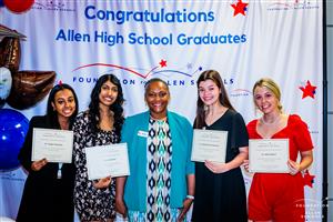 Credit Union of Texas Empowerment Scholarship – $1,000 each Recipients: Giana Abraham, Wengel Alemayehu, Claudia Rivera Guevarez, MinhKhang Nguyen and Emily Shepard